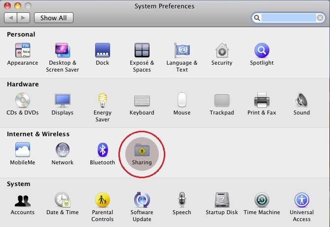 Desktop Connection Screenshot