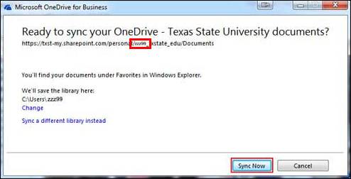 One Drive Screenshot