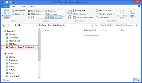 One Drive Screenshot