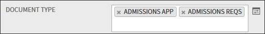 two document types chosen