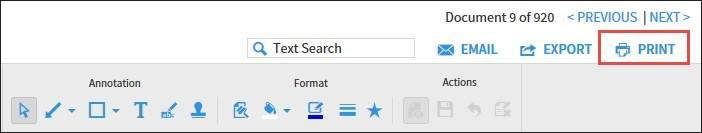 print button