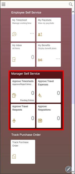 manager self service
