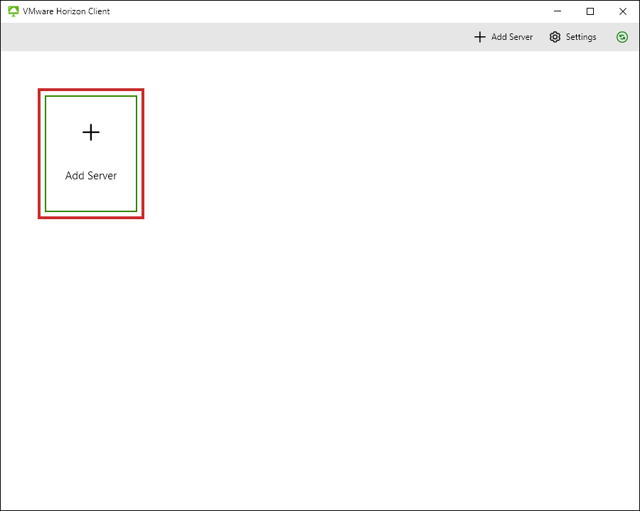 select add server