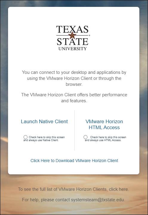 VMware options
