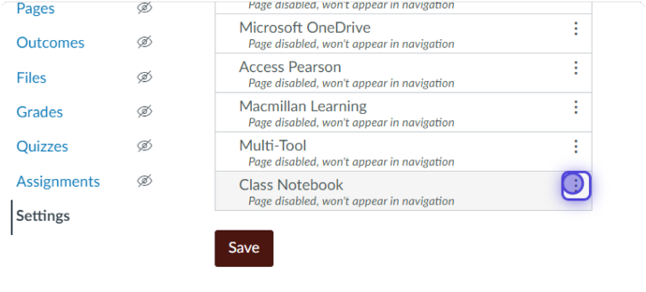 In settings, there is an icon that needs to selected
