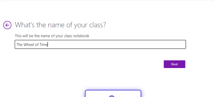 The name of your class